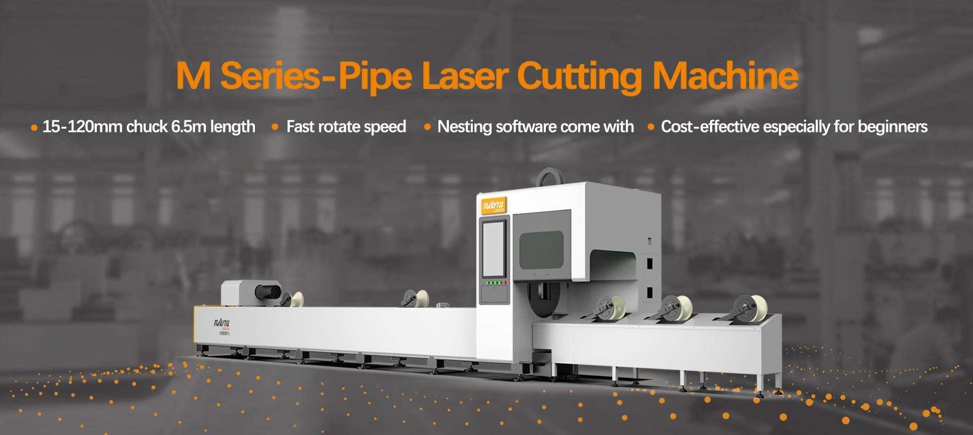 M Series-Pipe Laser Cutting Machine