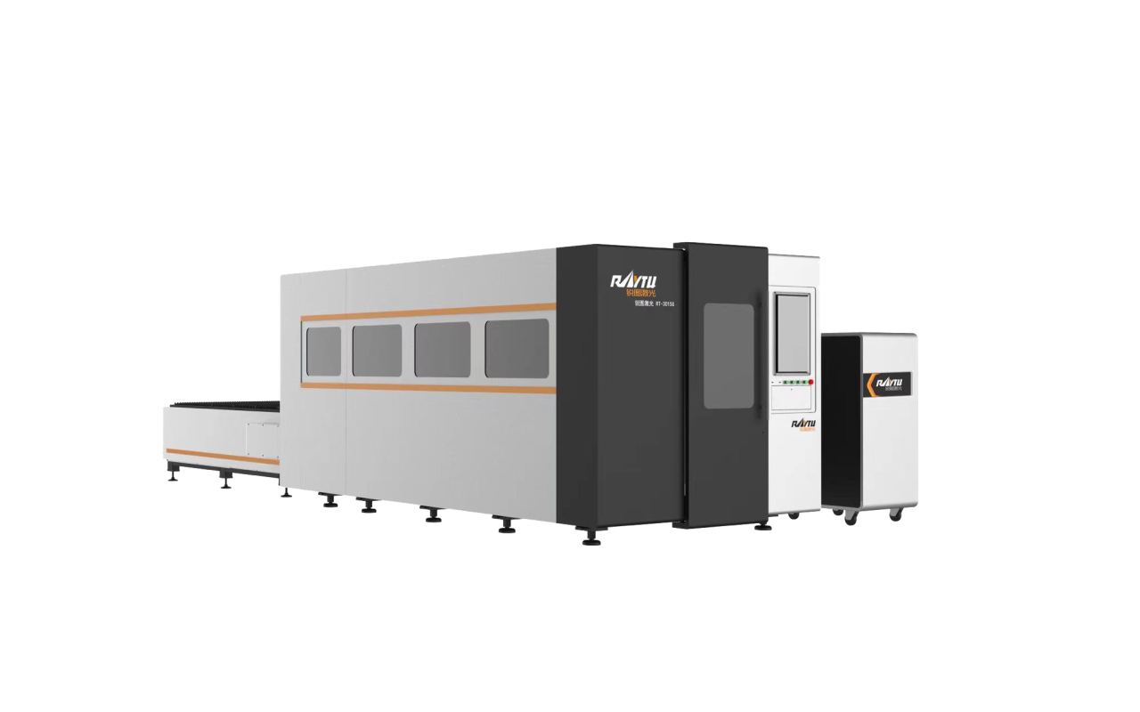 Full Cover Sheet Fiber Laser Cutting Machine