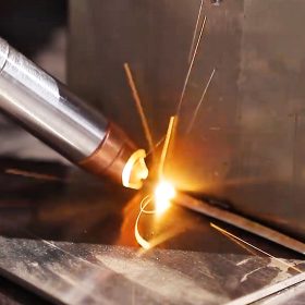 What is a fiber laser welding machines used for?